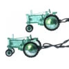 Set Of 10 Country Heritage Green Farm Tractor Christmas Lights - 9 Ft Green Wire -Beauty Wreaths Shop ksa20ul0527gr 79321.1667509411