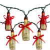 Set Of 10 Pink And Red Champagne Bottles Summer Lights -Beauty Wreaths Shop ksa ul4277 1 53568.1678120037