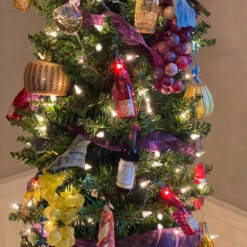 Set Of 10 Pink And Red Champagne Bottles Summer Lights -Beauty Wreaths Shop ksa ul4277 cxpic 51131.1678120038