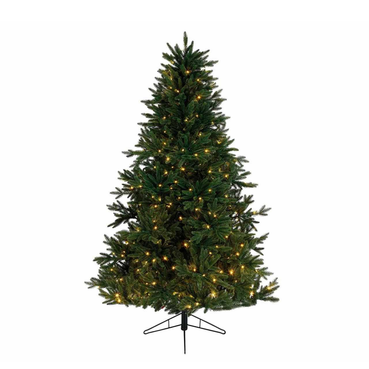 9' Pre-Lit Full Everlands Skandia Fir Artificial Christmas Tree - Warm Clear LED Lights 3 9' Pre-Lit Full Everlands Skandia Fir Artificial Christmas Tree - Warm Clear LED Lights
