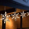 100 Clear Twinkling Snowflake Icicle Christmas Lights - 8.6 Ft White Wire -Beauty Wreaths Shop lbuju5lshrxeiawh7gzv7my7fl2k37a4 56152.1667534201