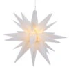 12" White LED Lighted Moravian Star Christmas Decoration 2 12" White LED Lighted Moravian Star Christmas Decoration -Beauty Wreaths Shop northlght ys92340 1 17488.1667489139