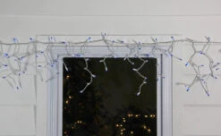 50 Blue Mini Window Curtain Icicle Christmas Lights - 2.6 Ft White Wire 7 50 Blue Mini Window Curtain Icicle Christmas Lights - 2.6 Ft White Wire -Beauty Wreaths Shop northlight20ha16041 1 10783.1667576208
