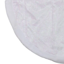 48" White Iridescent Glitter Snowflake Christmas Tree Skirt 7 48" White Iridescent Glitter Snowflake Christmas Tree Skirt -Beauty Wreaths Shop northlight20l85452 95284.1667597477