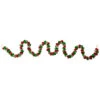 5' Red, Green And Gold Jingle Bell Christmas Garland