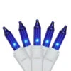 150-Count Blue Mini Icicle Christmas Light Set - 8.75ft, White Wire 1 150-Count Blue Mini Icicle Christmas Light Set - 8.75ft, White Wire -Beauty Wreaths Shop northlight20nl02370 01919.1683310502