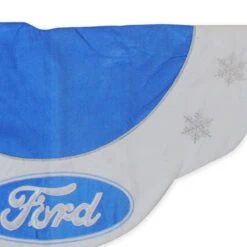 45.5" Blue And White Ford Scalloped Christmas Tree Skirt -Beauty Wreaths Shop northlight20nl03997 64560.1667536420