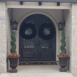 36" Black Colorado Spruce Artificial Halloween Wreath - Unlit -Beauty Wreaths Shop northlight20v87068 cxpic 27832.1669140532