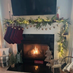 5' Assorted Pine And Pinecone Artificial Christmas Garland, Unlit -Beauty Wreaths Shop northlight20yk9325 cxpic 54294.1671227555