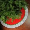 48" Red And White Contemporary Christmas Tree Skirt -Beauty Wreaths Shop northlight 550000go 03255.1667659203