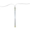 Set Of 10 White Transparent Dripping Icicle Snowfall Christmas Light Tubes - 14.25 Ft Clear Wire -Beauty Wreaths Shop northlight a30943 20634.1667681676