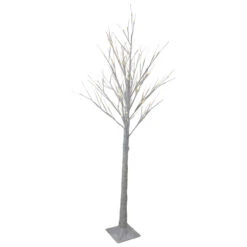 6' Lighted Christmas White Birch Twig Tree Outdoor Decoration - Warm White LED Lights -Beauty Wreaths Shop northlight a90269 1 29526.1667510332