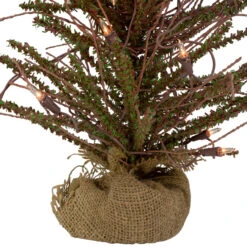 18" Pre-Lit Potted Warsaw Twig Artificial Christmas Tree - Clear Lights -Beauty Wreaths Shop northlight b03907 3 60390.1667530573
