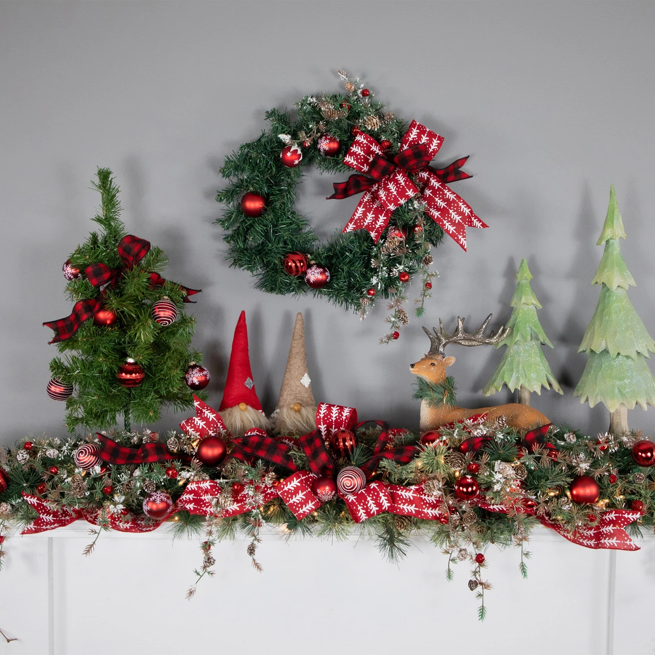 18" Medium Blackwater Fir Artificial Christmas Tree - Unlit 5 18" Medium Blackwater Fir Artificial Christmas Tree - Unlit - Image 3