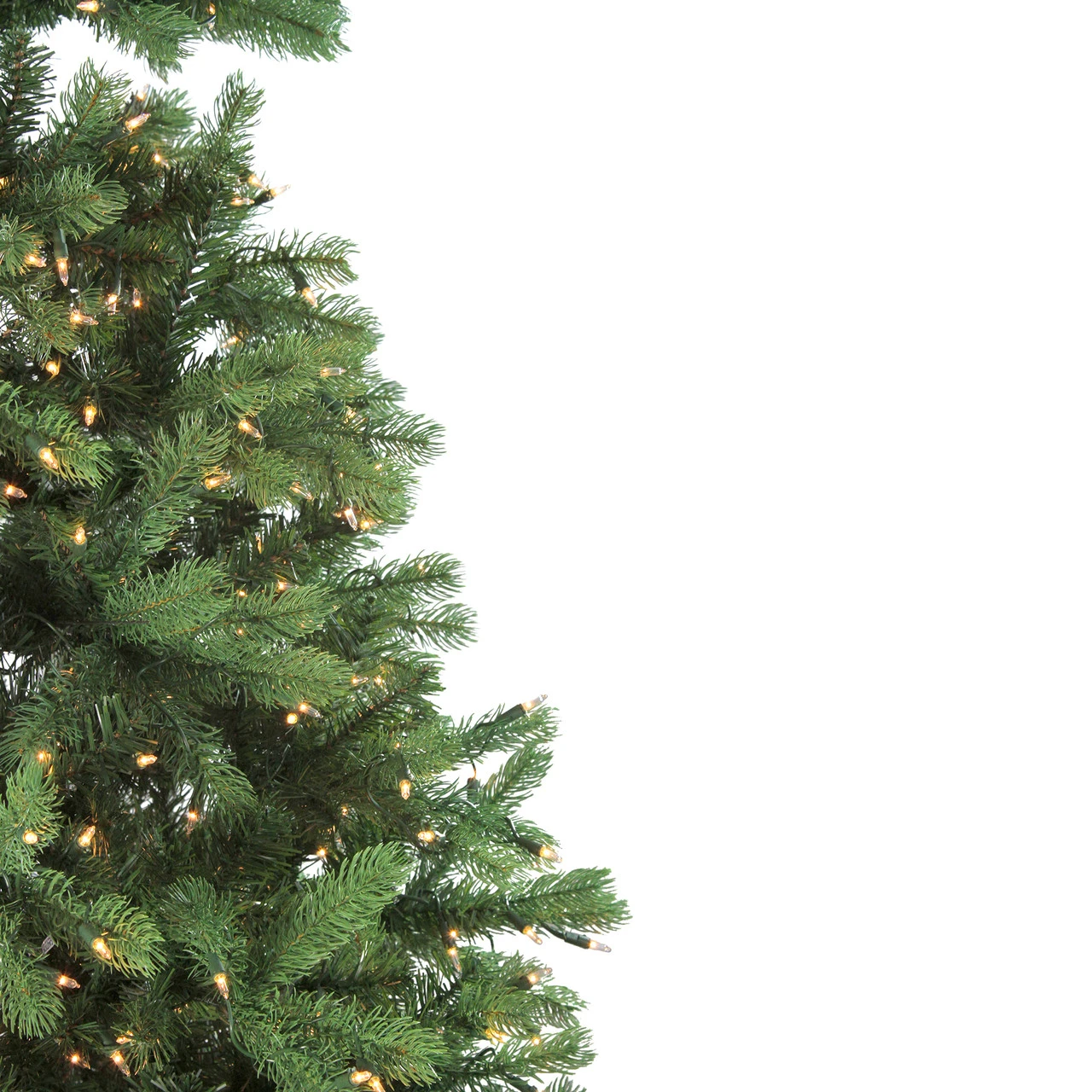 6.5' Pre-Lit Full Noble Fir Artificial Christmas Tree - Clear Lights 6 6.5' Pre-Lit Full Noble Fir Artificial Christmas Tree - Clear Lights - Image 4