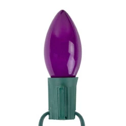 25-Count Opaque Fuchsia Pink C9 Christmas Light Set, 24ft Green Wire -Beauty Wreaths Shop northlight c4bg8p11 03 64187.1683731945