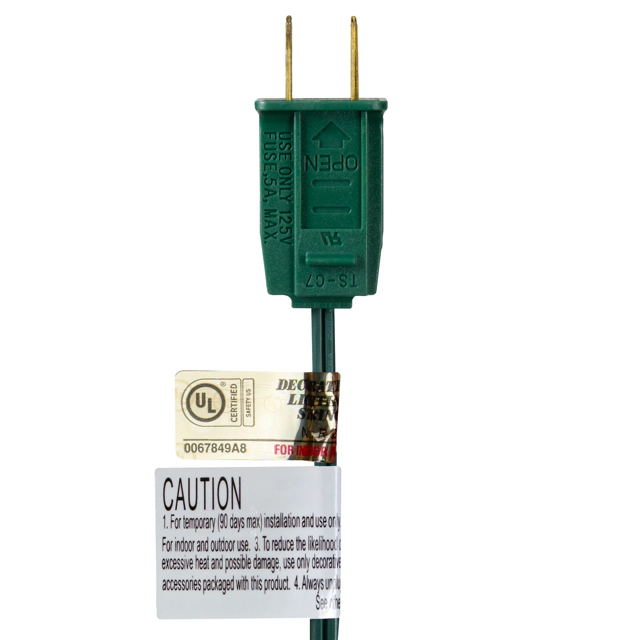 10-Count Clear Transparent Edison Patio Light Set, 9ft Green Wire 6 10-Count Clear Transparent Edison Patio Light Set, 9ft Green Wire - Image 4