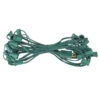 25' Green C7 Christmas Light Socket Set With 18 Gauge Green Wire -Beauty Wreaths Shop northlight dl16004 32263.1667534183