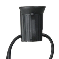 25' Commercial C9 Christmas Light Socket Set - 12" Spacing 18 Gauge Black Wire -Beauty Wreaths Shop northlight dl16009 1 25602.1667534185