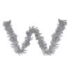 9' X 12" Silver Tinsel Artificial Christmas Garland, Unlit -Beauty Wreaths Shop northlight gb91002 24854.1667573337