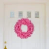 24" Pre-Lit Pink Spruce Artificial Christmas Wreath, Pink Lights -Beauty Wreaths Shop northlight gb91005 2 45649.1667530422