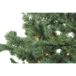 9' Pre-lit Full Mountain Pine Artificial Christmas Tree - Clear Lights -Beauty Wreaths Shop northlight gb yt7629 grgy 3 14373.1667575673