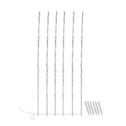 108 Pink Pre-Lit LED Branch Patio Outdoor Garden Novelty Christmas Light Stakes - 8.5 Ft White Wire 5 108 Pink Pre-Lit LED Branch Patio Outdoor Garden Novelty Christmas Light Stakes - 8.5 Ft White Wire -Beauty Wreaths Shop northlight gv36972 2 50192.1667597595