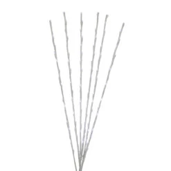 Set Of 6 Enchanted Garden LED Pure White Lighted Branch Spray Driveway Pathway Markers - 4' -Beauty Wreaths Shop northlight gvlt 4ft 6 108l pw 2 98794.1667659778