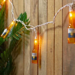 10-Count Clear Corona Extra Beer Bottle Patio Light Set, 9ft White Wire -Beauty Wreaths Shop northlight ha28791 4 60165.1679328644