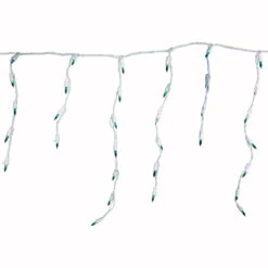 100 Count Teal Mini Icicle Christmas Lights, 3.5 Ft White Wire -Beauty Wreaths Shop northlight ha91220 1 sample20same20as20ha91238 ha91227 36723.1667529840