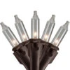 300-Count Clear Mini Christmas Light Set, 149.6ft Brown Wire -Beauty Wreaths Shop northlight ha91226 1 sample 08949.1667491126