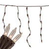 100 Count Clear Mini Icicle Christmas Lights - 3.5 Ft Brown Wire -Beauty Wreaths Shop northlight ha91226 2 03259.1667489852