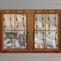 100 Count Clear Mini Icicle Christmas Lights - 3.5 Ft Brown Wire -Beauty Wreaths Shop northlight ha91226 5 17376.1667489853