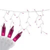 100 Count Purple Mini Icicle Christmas Lights - 3.5 Ft White Wire -Beauty Wreaths Shop northlight ha91232 5 43881.1667601853