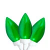 25 Count Green LED C9 Christmas Lights, 16 Ft White Wire -Beauty Wreaths Shop northlight ha91291 1updated 01330.1667601784