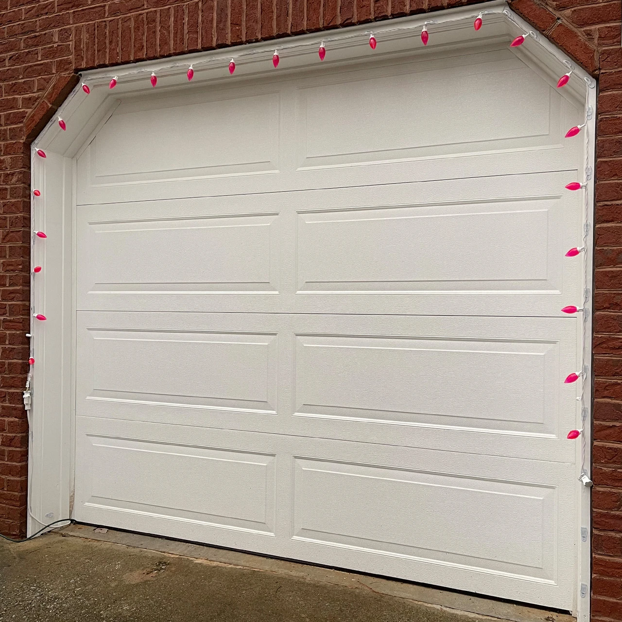 25 Count Pink LED C9 Christmas Lights, 16 Ft White Wire 7 25 Count Pink LED C9 Christmas Lights, 16 Ft White Wire - Image 5