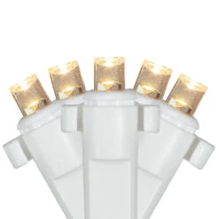 4' X 6' Warm White LED Wide Angle Net Style Christmas Lights, White Wire -Beauty Wreaths Shop northlight ha92025 web3 71556.1667575187