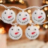 10-Count White Snowman Paper Lantern Christmas Lights, 8.5ft White Wire -Beauty Wreaths Shop northlight ha92036 1 sample 61363.1667489843