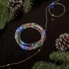100ct Multi-Color LED Micro Fairy Lights, 16ft Copper Wire -Beauty Wreaths Shop northlight ha93754 120updated 57236.1677102778