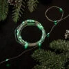 100ct Green LED Micro Fairy Lights, 16ft Copper Wire -Beauty Wreaths Shop northlight ha93755 120updated 27222.1677102852