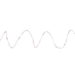 100ct Pink LED Micro Fairy Lights, 16ft Copper Wire -Beauty Wreaths Shop northlight ha93758 3 83220.1677102722