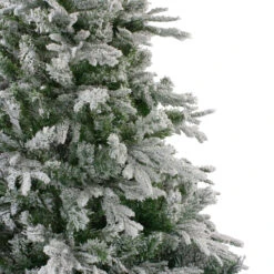7.5' Flocked Winfield Fir Artificial Christmas Tree - Unlit -Beauty Wreaths Shop northlight hb27062 1 25862.1667572798