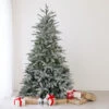 7.5' Flocked Winfield Fir Artificial Christmas Tree - Unlit -Beauty Wreaths Shop northlight hb27062 44462.1667572797