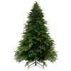 6.5' Pre-Lit Woodcrest Pine Artificial Christmas Tree - Warm White LED Lights -Beauty Wreaths Shop northlight hb27101 67498.1667572636