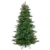 6.5' Pre-Lit Hudson Fir Artificial Christmas Tree, Warm White LED Lights -Beauty Wreaths Shop northlight hb92572 1 23112.1667535821