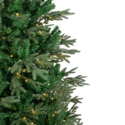 7.5' Pre-Lit Hudson Fir Artificial Christmas Tree, Warm White LED Lights -Beauty Wreaths Shop northlight hb92572 3 97020.1667663809