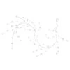 10-Count B/O Warm White LED Pom Pom Garland Christmas Lights - 3' Clear Wire -Beauty Wreaths Shop northlight hc90644 1 sample 22948.1667663209