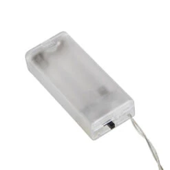 10-Count B/O Warm White LED Pom Pom Garland Christmas Lights - 3' Clear Wire -Beauty Wreaths Shop northlight hc90644 3 sample 66409.1667663210