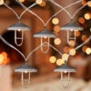 10 B/O LED Warm White Lantern Christmas Lights - 3' Clear Wire -Beauty Wreaths Shop northlight hc90646 1 sample 25218.1667559815