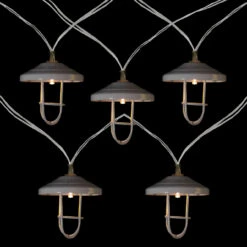 10 B/O LED Warm White Lantern Christmas Lights - 3' Clear Wire -Beauty Wreaths Shop northlight hc90646 sample 2 88054.1667559816